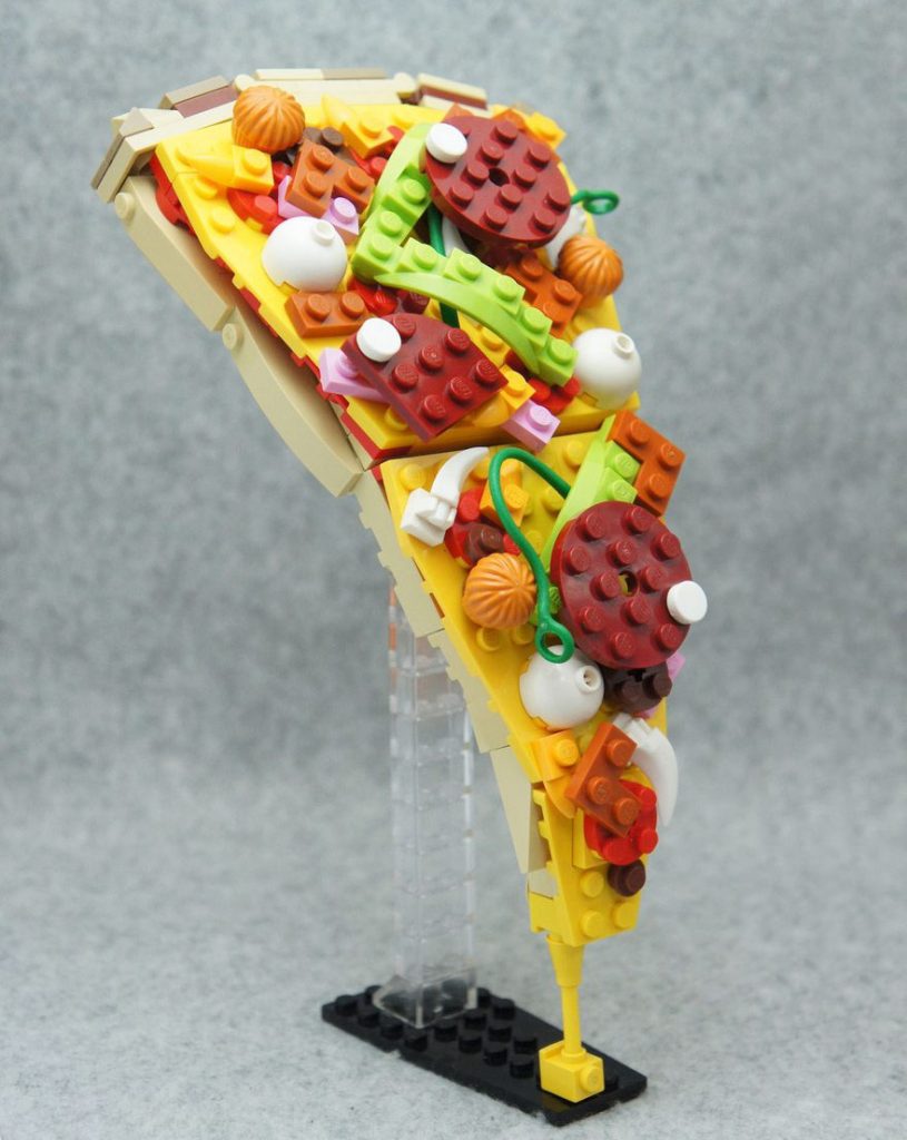 tary arte comida con LEGO japon loqueva