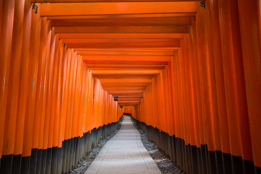 5 Templo de Fushimi Inari, Japón