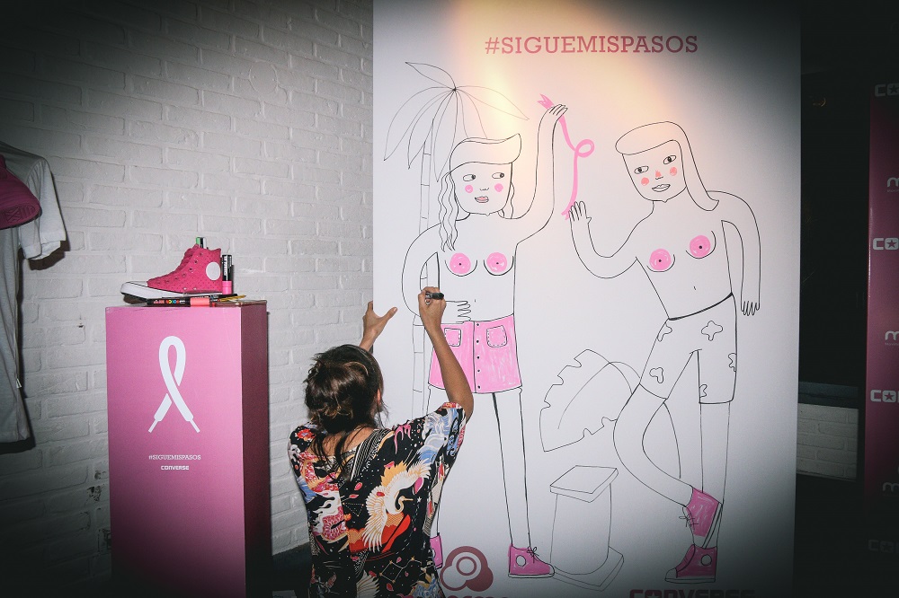 Pepita Sandwich Converse Tramando contra Cancer de mama Macma