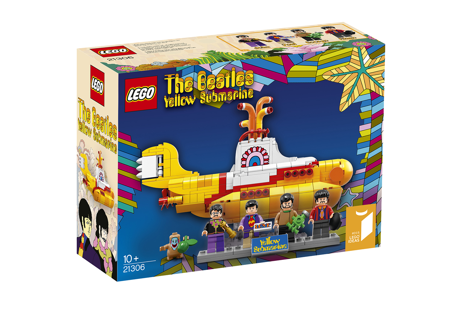 Submarino amarillo Beatles LEGO