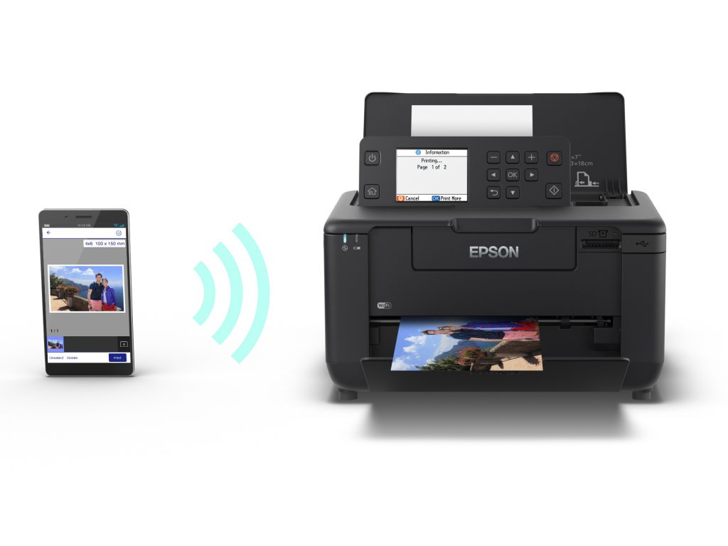 Epson presenta su nueva impresora de fotos, portátil e inalámbrica