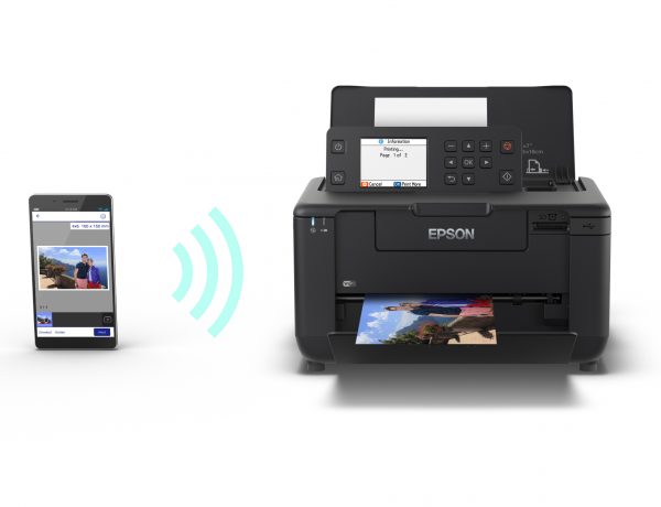 Epson presenta su nueva impresora de fotos, portátil e inalámbrica