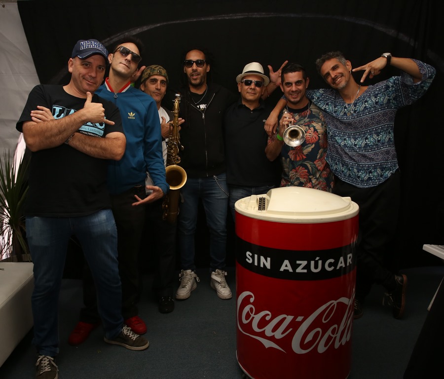 Los Cafres cerraron el show en la presentación de Coca-Cola Sin Azúcar