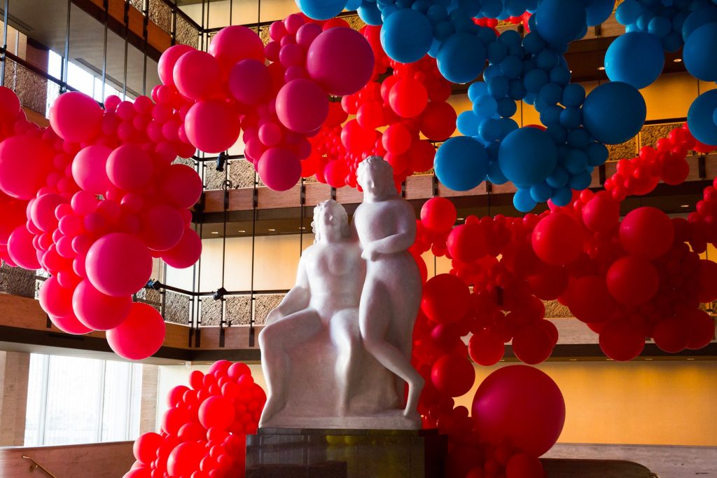Geronimo Balloons New York City Ballet Art Series Lincoln Center loqueva