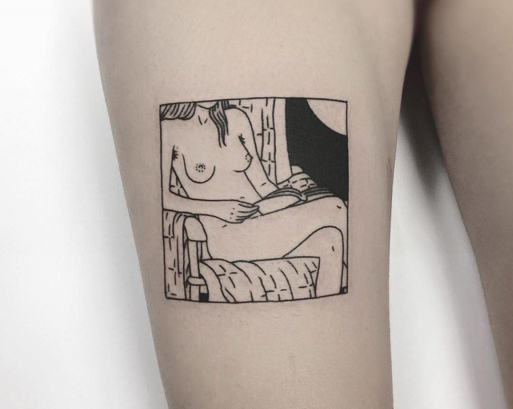 tatuajes en blanco y negro por Charley Gerardin (19)