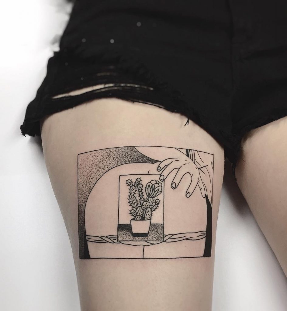 tatuajes en blanco y negro por Charley Gerardin (26)