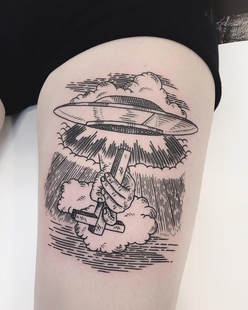 tatuajes en blanco y negro por Charley Gerardin (33)