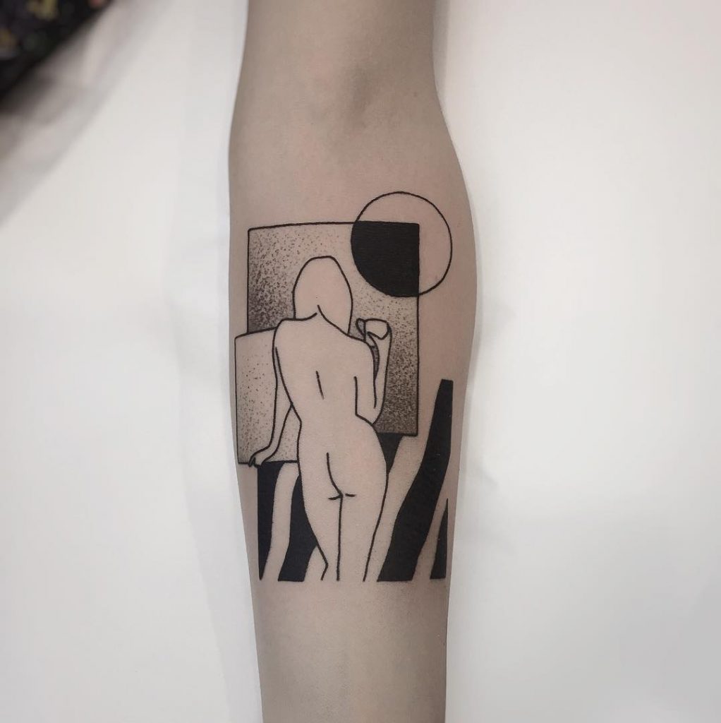 tatuajes en blanco y negro por Charley Gerardin (34)