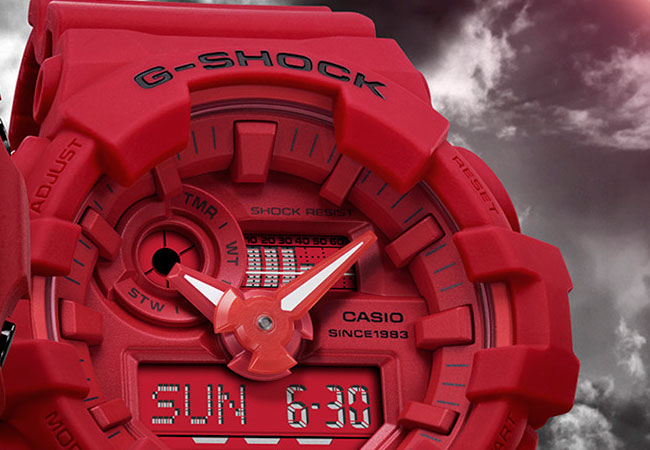 G-Shock festeja su 35 aniversario con la línea Red-Out
