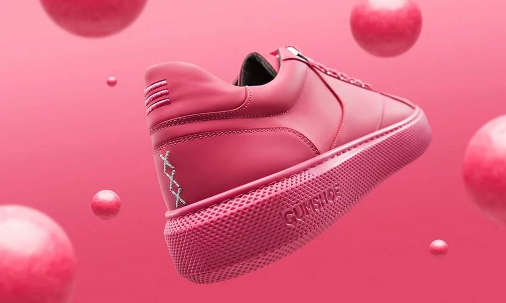 GumShoe, las zapatillas con suela de chicle reciclado