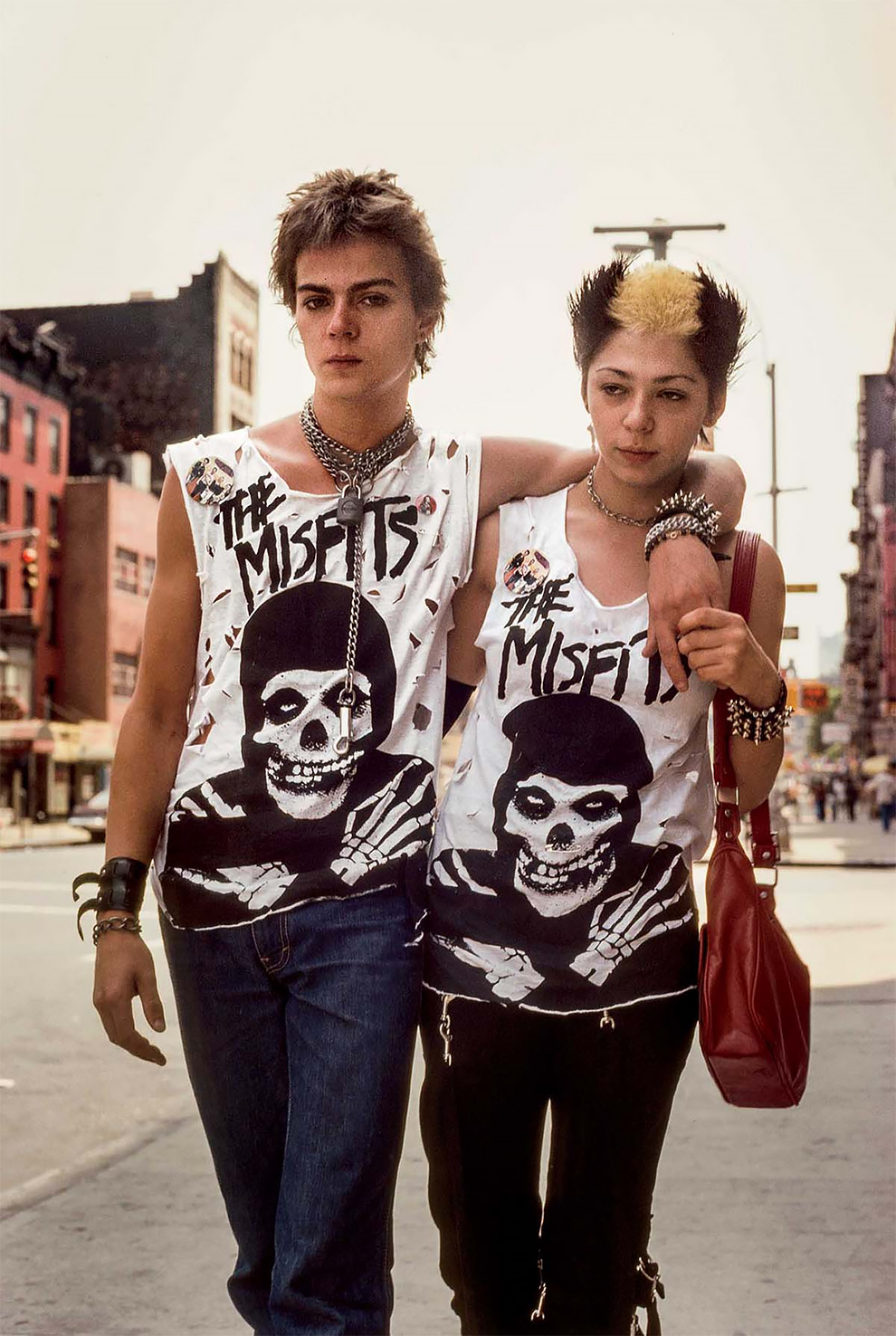 Los 80s en Nueva York en brutales fotos de Robert Herman