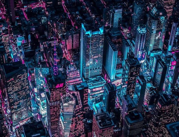 Xavier Portela pinta Nueva York de color Glow home