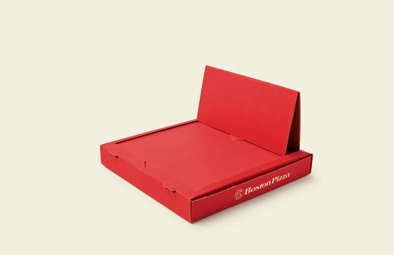 Esta caja de pizza es ideal para comer en la cama