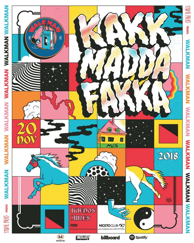 Kakkmaddafakka en la segunda edición del Festival Walkman