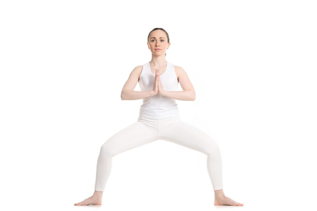 Yoga stupasana pose