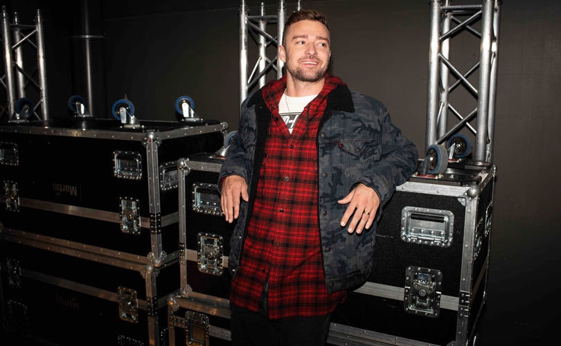 Justin Timberlake presenta su colección para Levi's