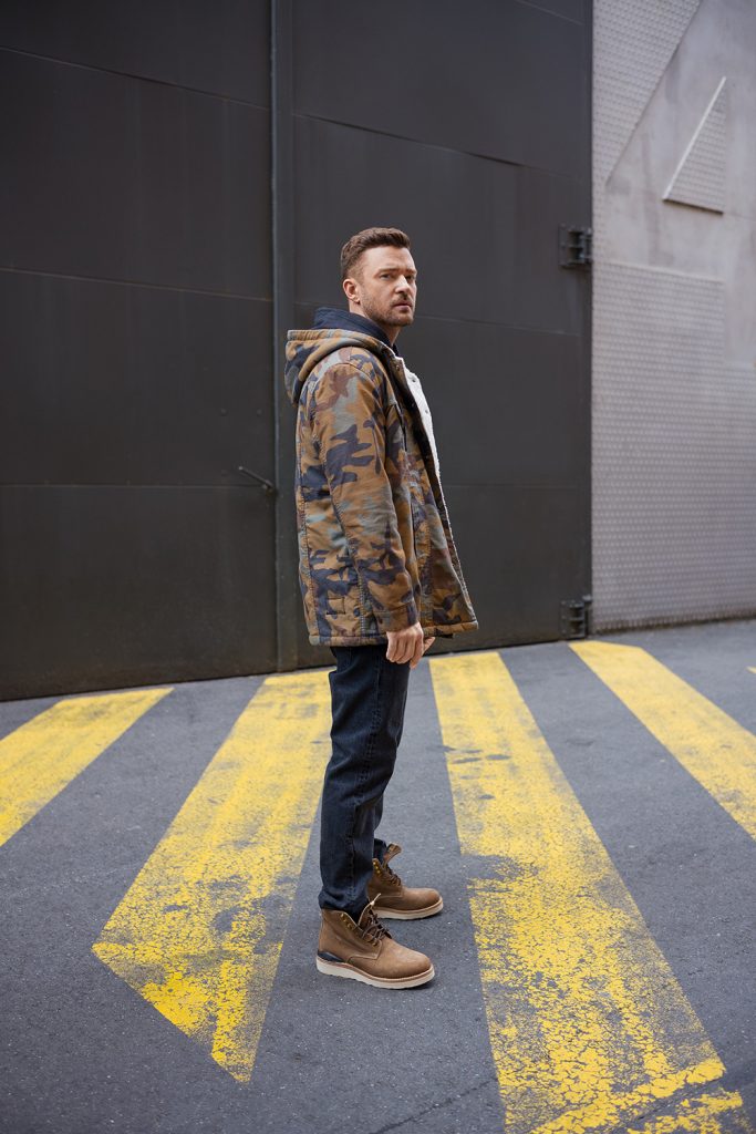 Justin Timberlake presenta su colección para Levi's