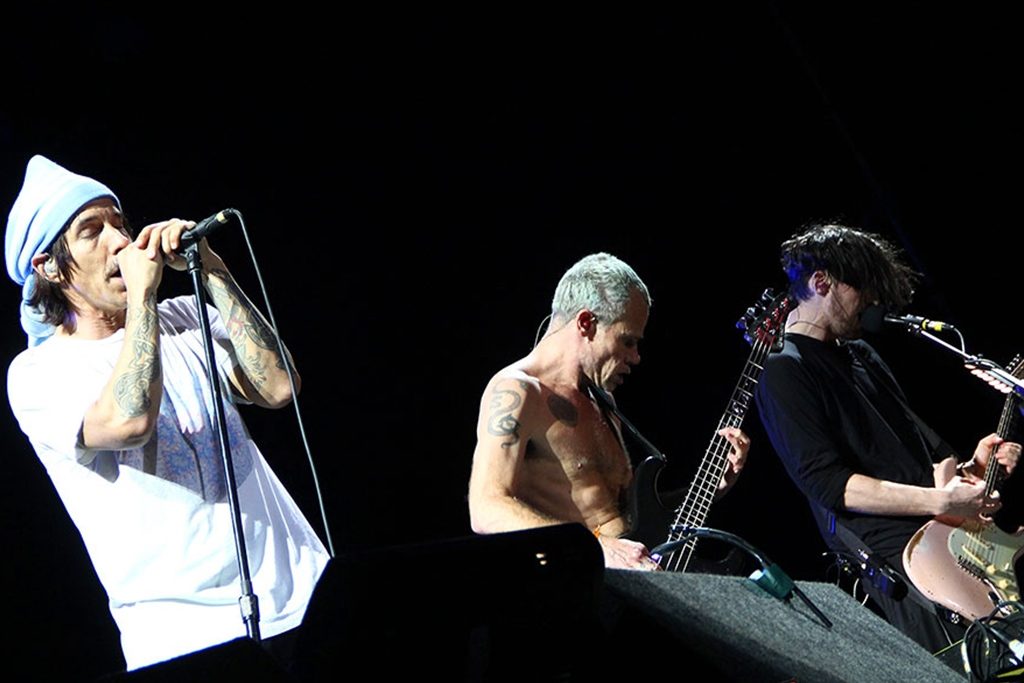Red Hot Chili Peppers en la primera edición de Lollapalooza Argentina en 2014