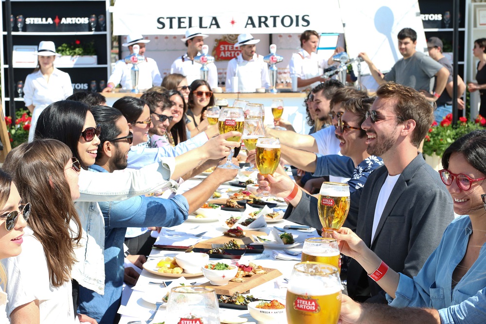 Stella Artois prsentó Mesa Compartida en su espacio dentro de Masticar