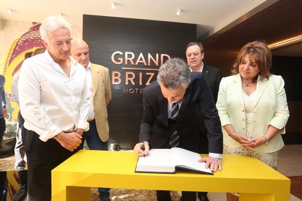 El Presidente de la Nación Mauricio Macri en la apertura del nuevo hotel Grand Brizo Buenos Aires (5)