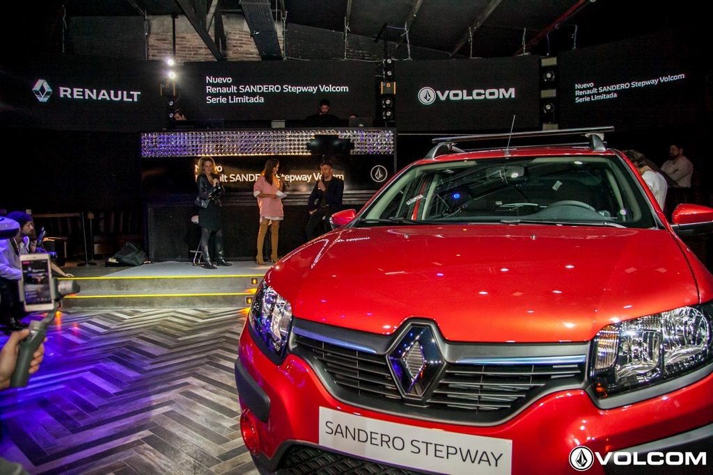Renault lanza la serie limitada Sandero Stepway Volcom