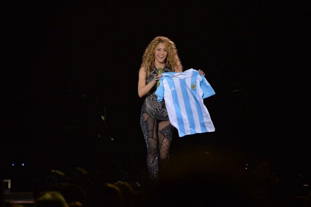 Shakira arrasó en Vélez con un show increíble