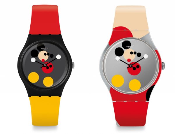 Swatch celebra los 90 años de Mickey con un reloj diseñado por Damien Hirst
