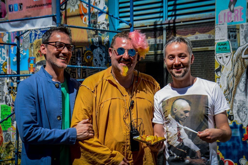 Daniel Malnatti, Adrián Francolini y Diego Iglesias en la sexta edición de Festival Al Dente