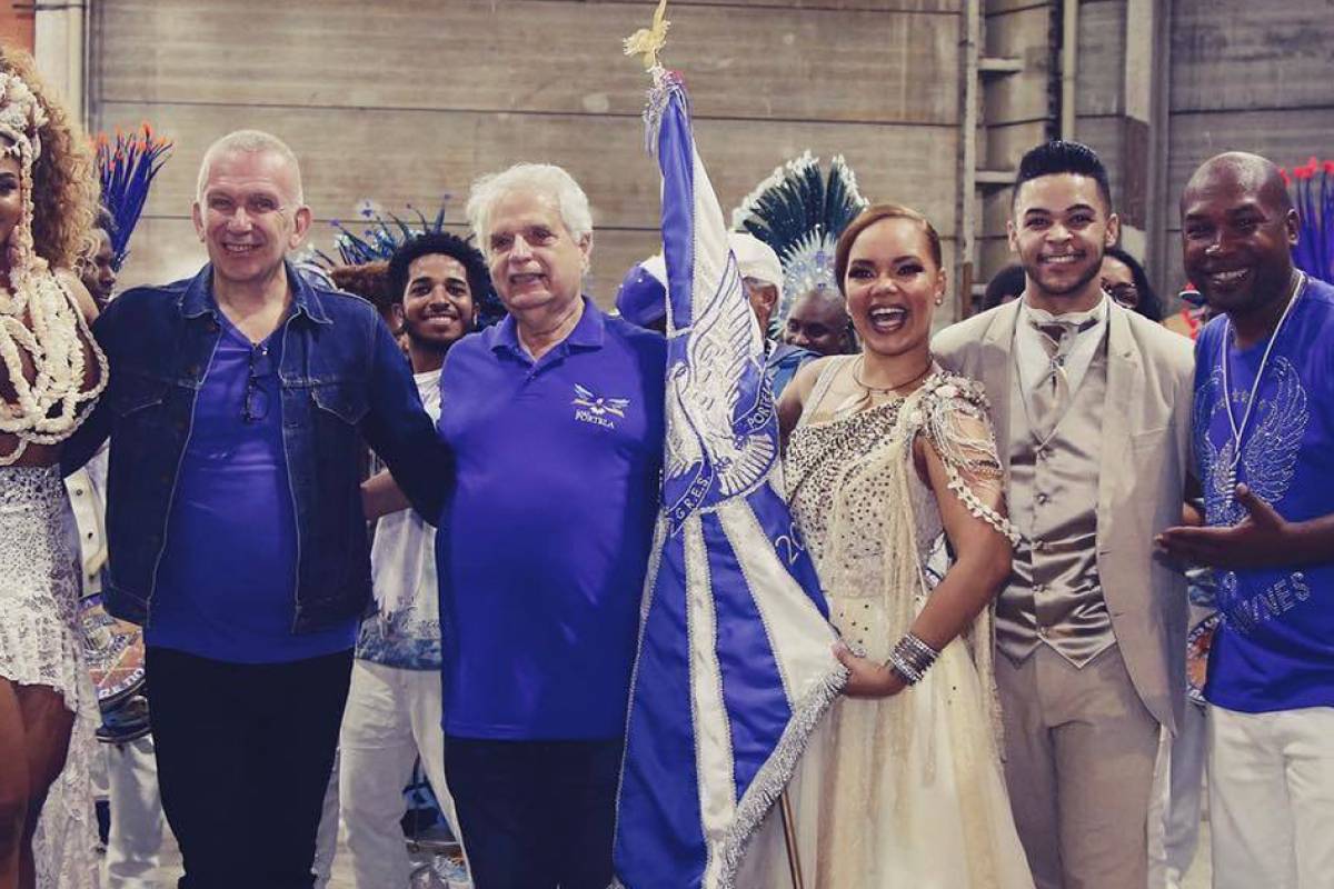 Jean Paul Gaultier llega al Carnaval de Río con Jimena Barón (1)