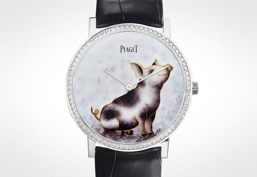 piaget lanzó este reloj llamado Altiplano en colaboración con Anita Porchet. Es un reloj ultra delgado del que sólo hay 38 unidades-
