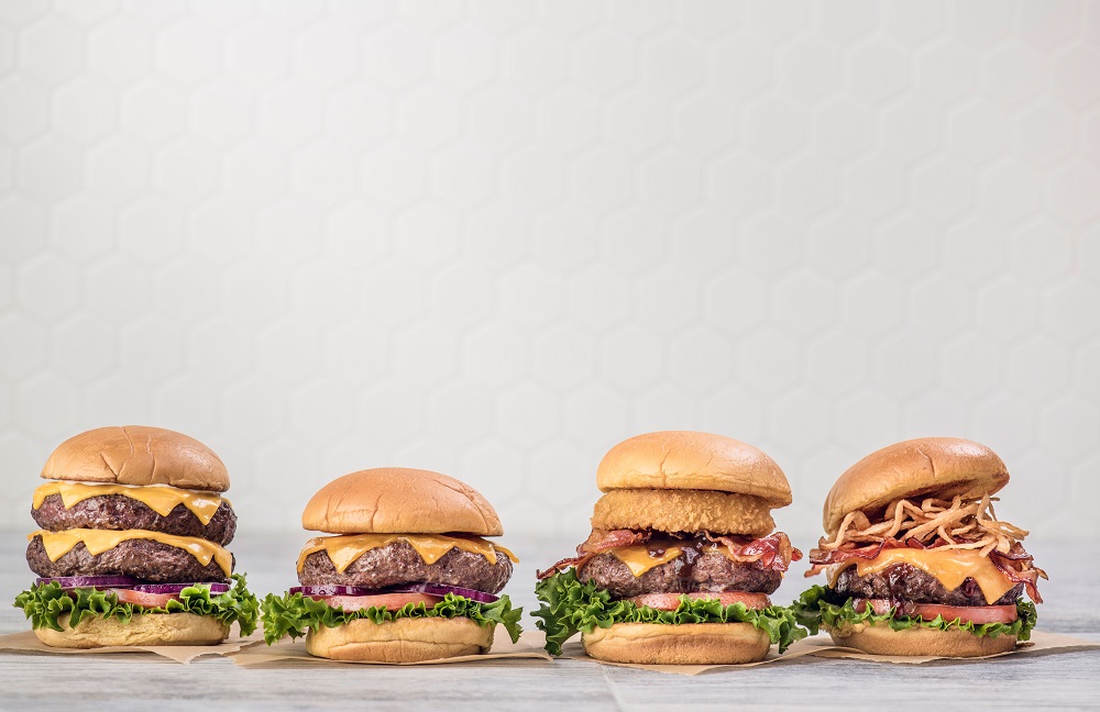 Legendary Steak Burgers - 4 Burger Line-up Hard Rock Café