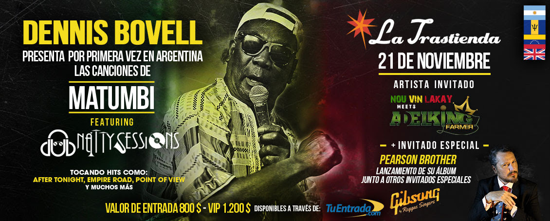 Dennis Bovell, la leyenda del reggae, vuelve a la Argentina (3)