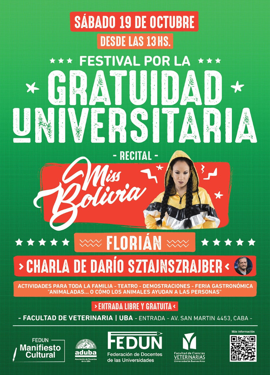miss bolivia festival gratuidad universitaria
