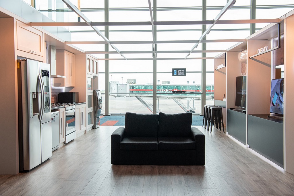 LG presentó LG Smart Home, su casa conectada en el Aeropuerto de Ezeiza (1)