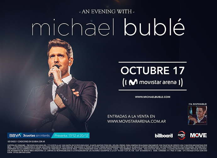 Michael Buble en Argentina loqueva