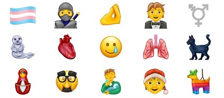 Los 117 emojis nuevos que llegan este 2020