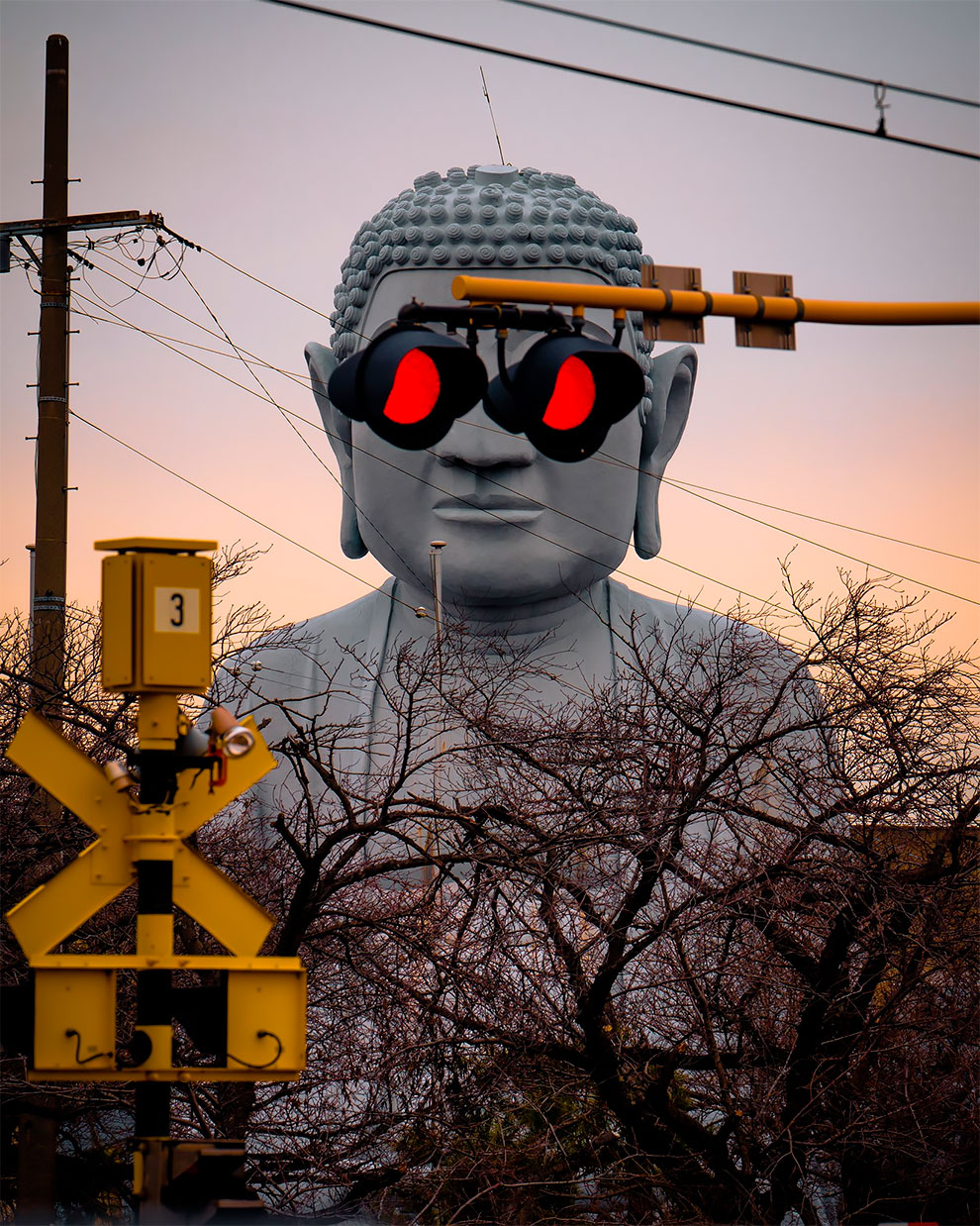 El Gran Buda en Japón está cada vez más canchero (2)