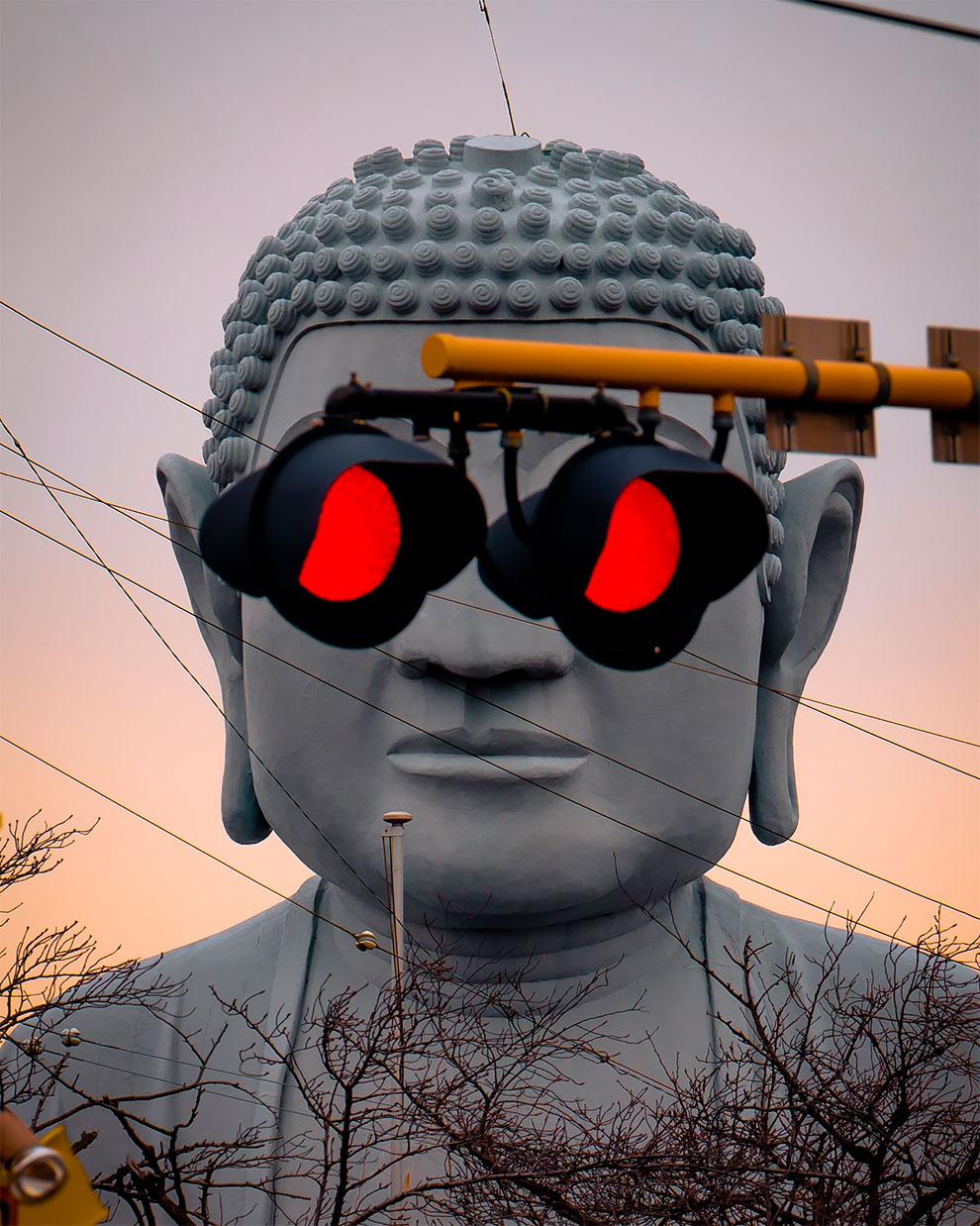 El Gran Buda en Japón está cada vez más canchero (3)