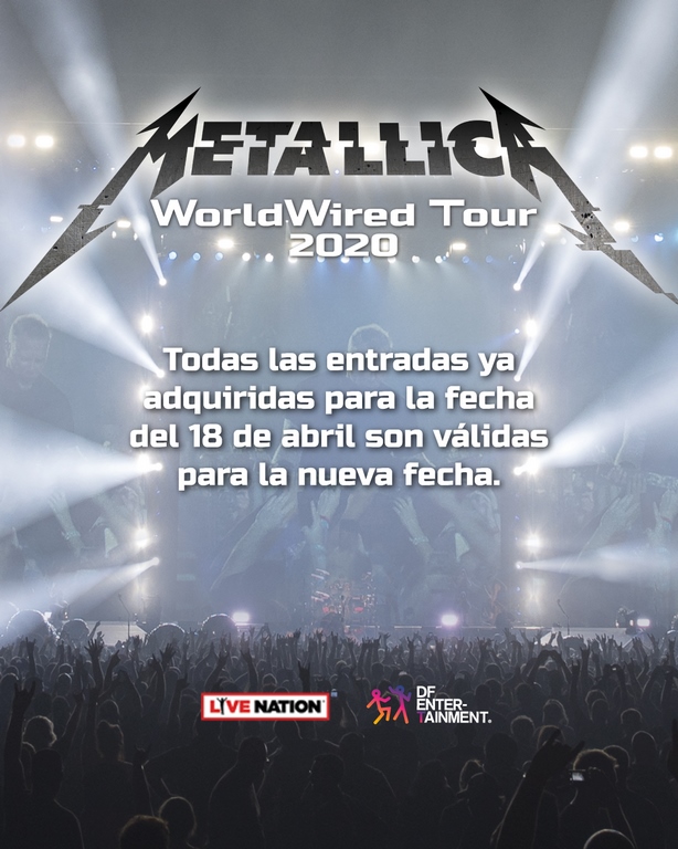 El show de Metallica en Argentina se reprogramó para diciembre (4)