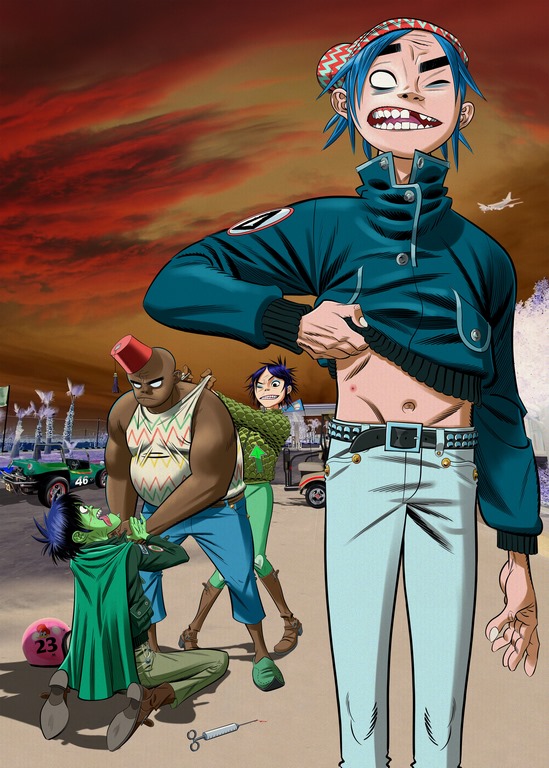 Gorillaz presenta su nuevo single Aries ft. Peter Hook y Georgia (3)