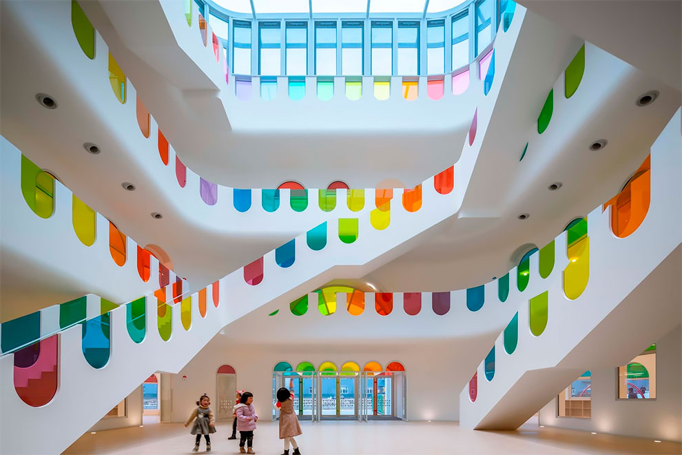 Kindergarten by SAKO Architects Tianshui, China loqueva (1)