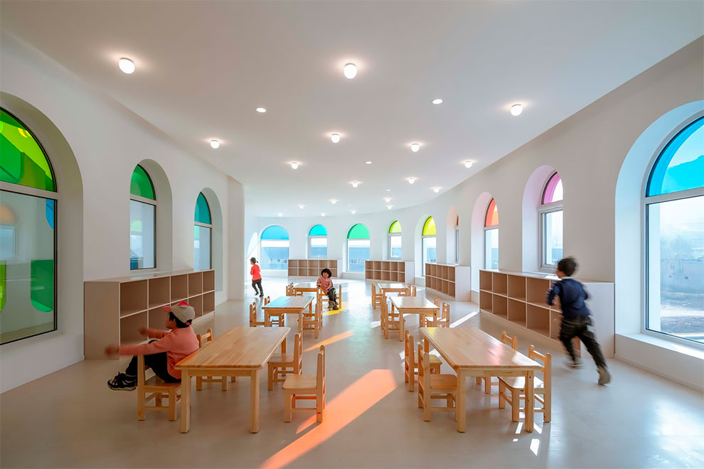 Kindergarten by SAKO Architects Tianshui, China loqueva (8)