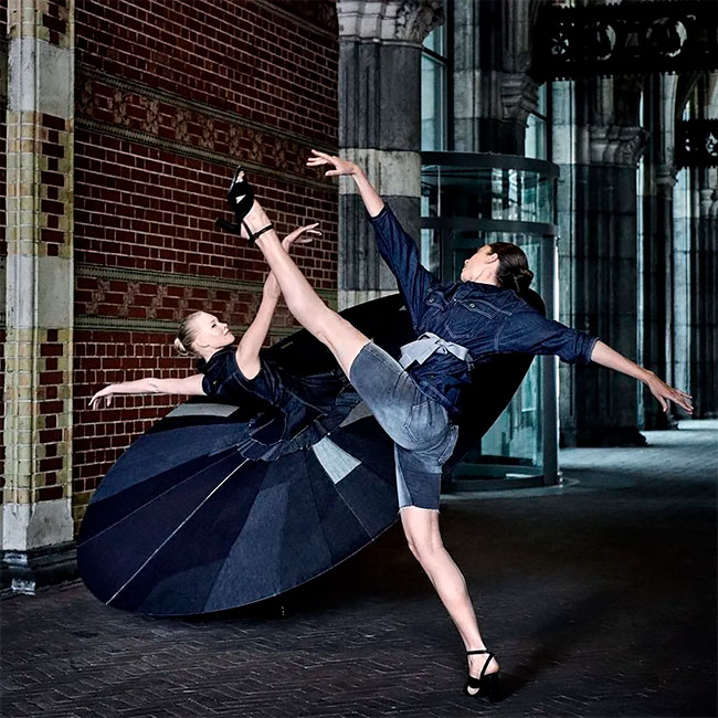 La marca holandesa G-Star RAW y el Dutch National Ballet (el Ballet Nacional de Holanda)  (2)
