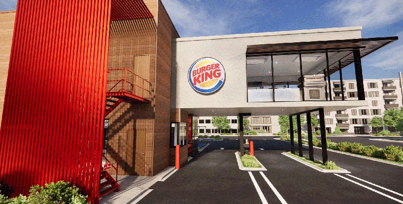 Burger King presenta su local del futuro con diseño post-pandémico sin contacto (4)