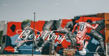 Budweiser rinde homenaje a Lionel Messi con murales en distintos puntos del país CABA - El Marian