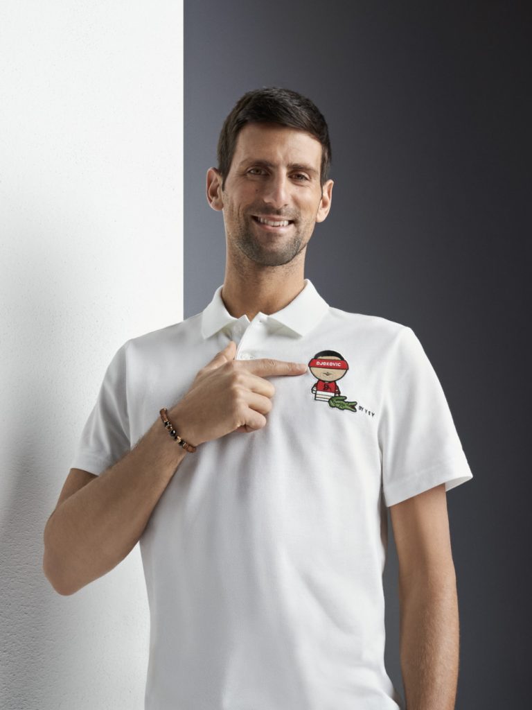 Lacoste presenta una colección única con la imagen de su jugador estrella Novak Djokovic (3)