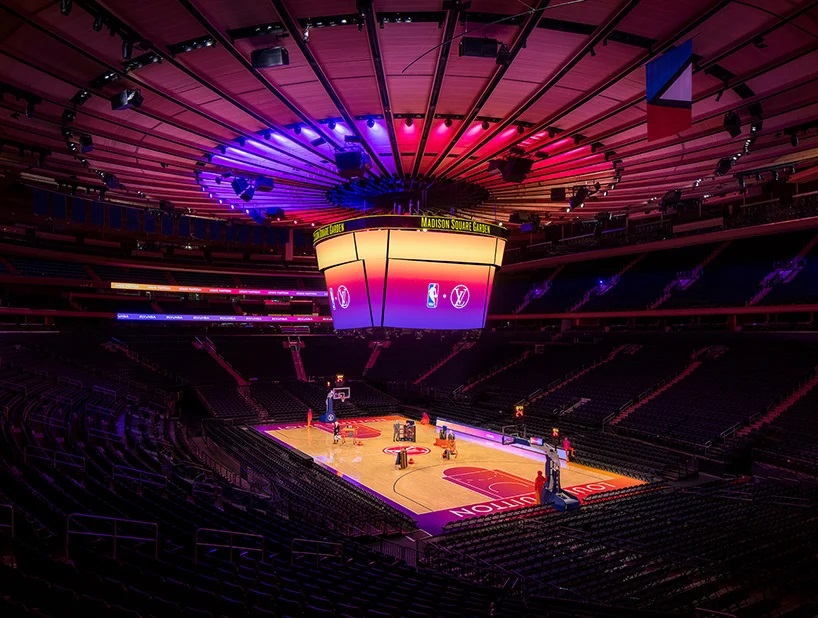 Louis Vuitton y la NBA transformaron el Madison Square Garden experiencia compra virtual (1)