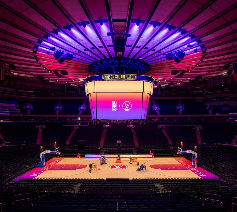 Louis Vuitton y la NBA transformaron el Madison Square Garden experiencia compra virtual (14)