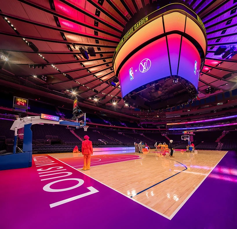 Louis Vuitton y la NBA transformaron el Madison Square Garden experiencia compra virtual (2)