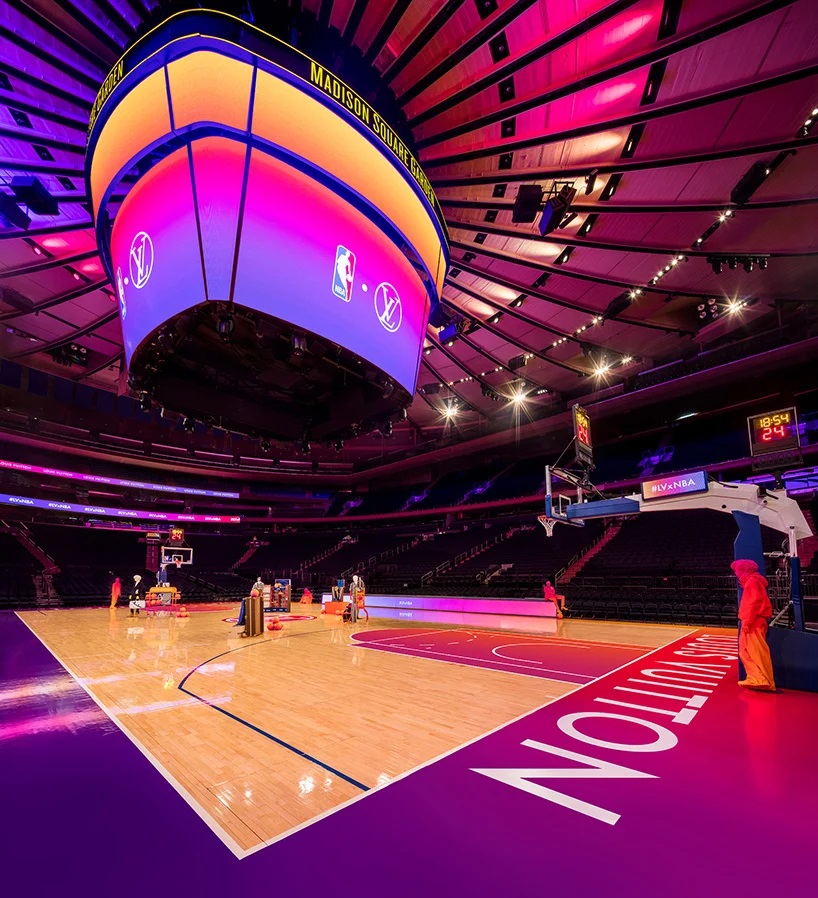 Louis Vuitton y la NBA transformaron el Madison Square Garden experiencia compra virtual (3)